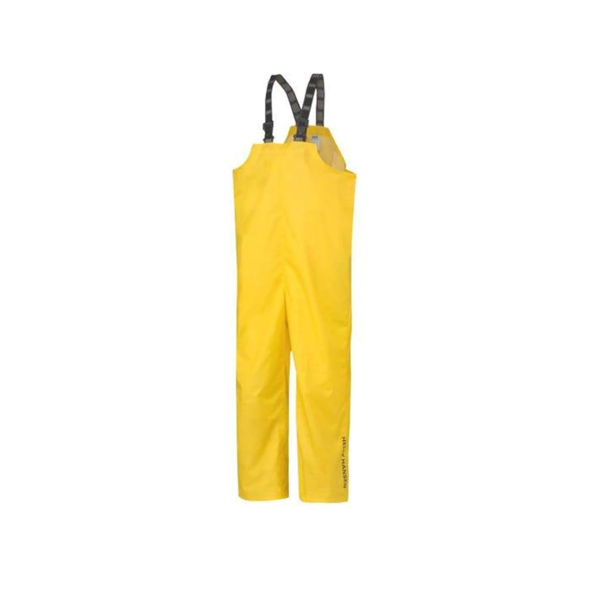 Helly Hansen Men's Rain Bib Work Pants 70529 Mandal - PVC Coated Poly, Waterproof, Durable, Adjustable Suspenders, Micro-Welded Seams | Sizes S-6XL