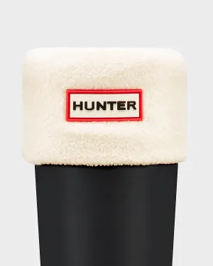 Hunter Fleece Boot Socks in Cream