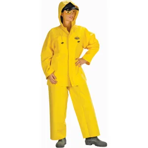 Hurricane Flame Retardant/Oil Resistant Rain Suits - Rainsuits, Small, Yellow