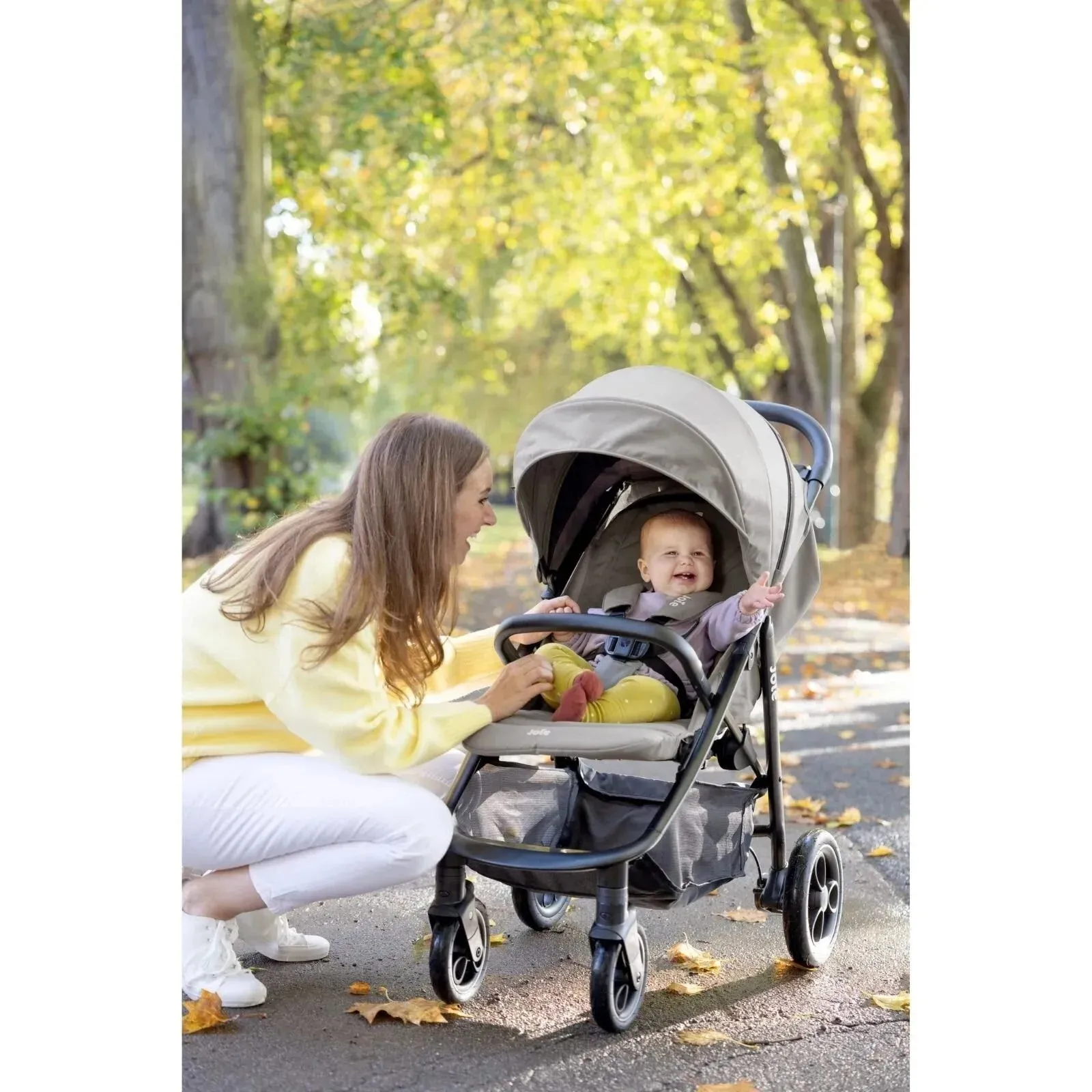 Joie Litetrax Pro Baby Stroller - Pebble