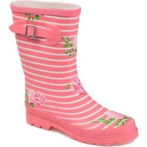 Journee Collection Womens Seattle Waterproof Mid Calf Rain Boots