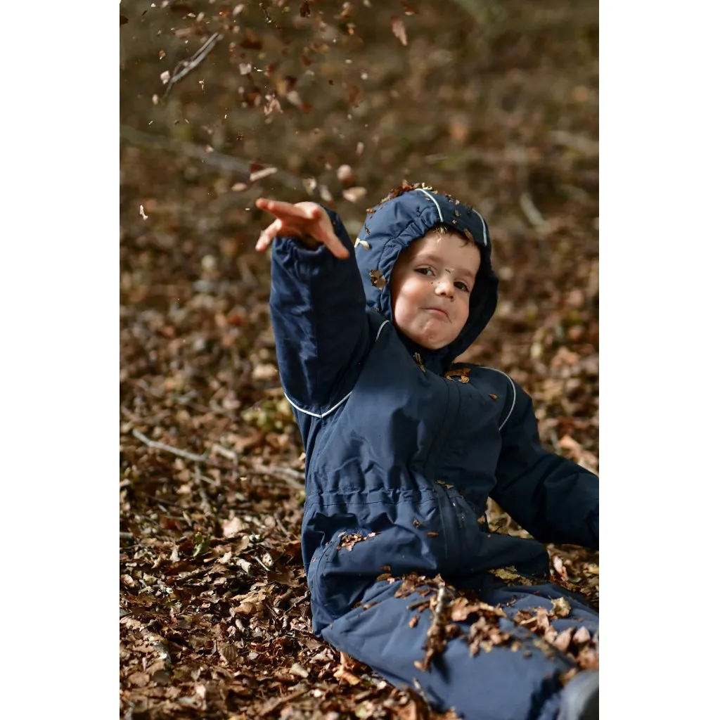 Junior Nylon Snowsuit - Blue Nights
