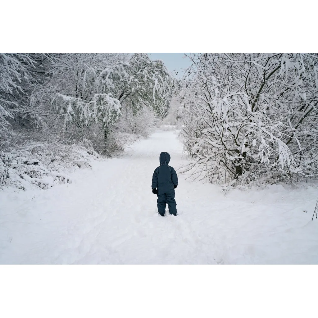 Junior Nylon Snowsuit - Blue Nights