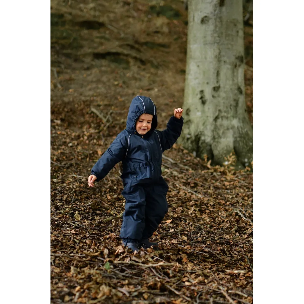 Junior Nylon Snowsuit - Blue Nights