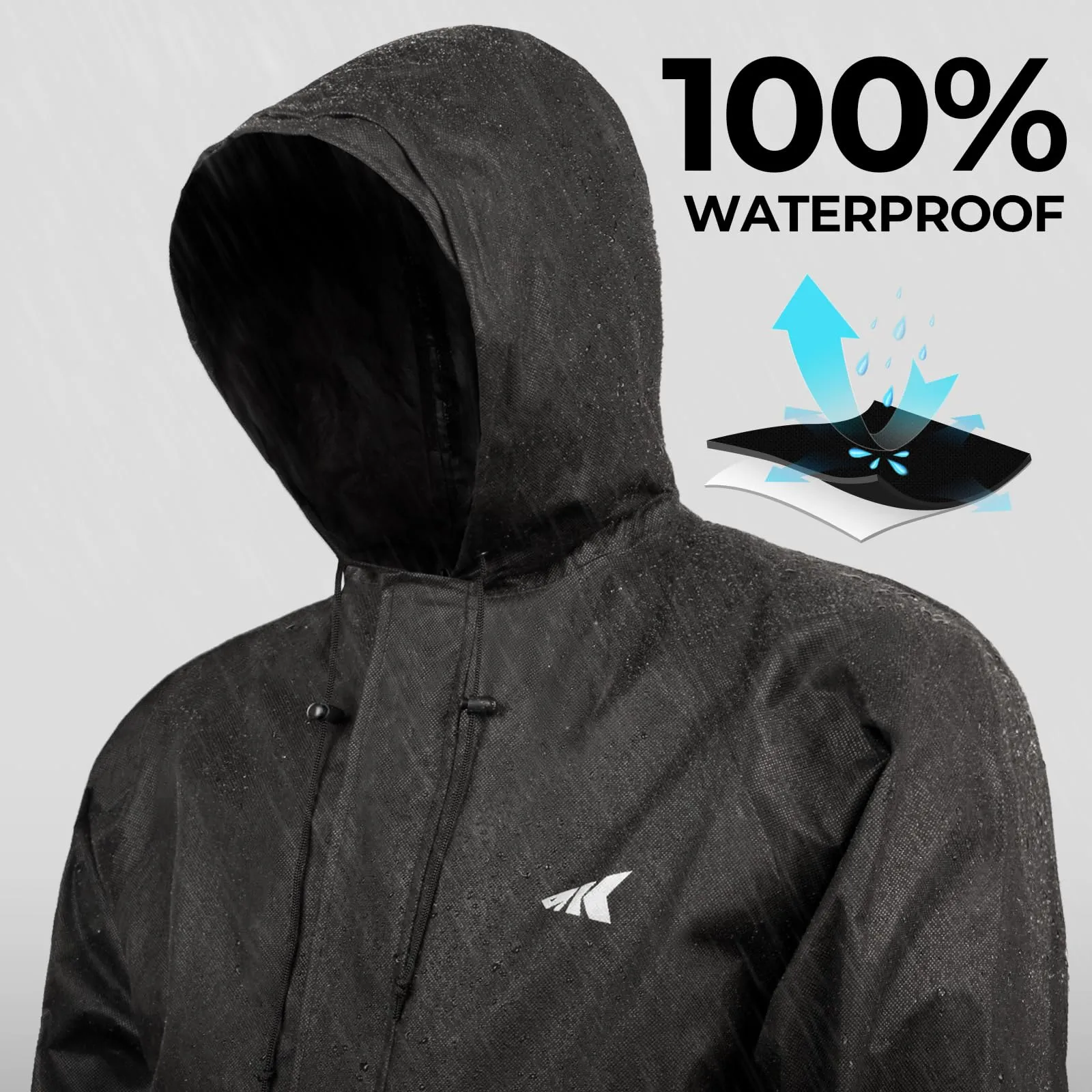 KastKing Lightweight Waterproof Rain Suit for All