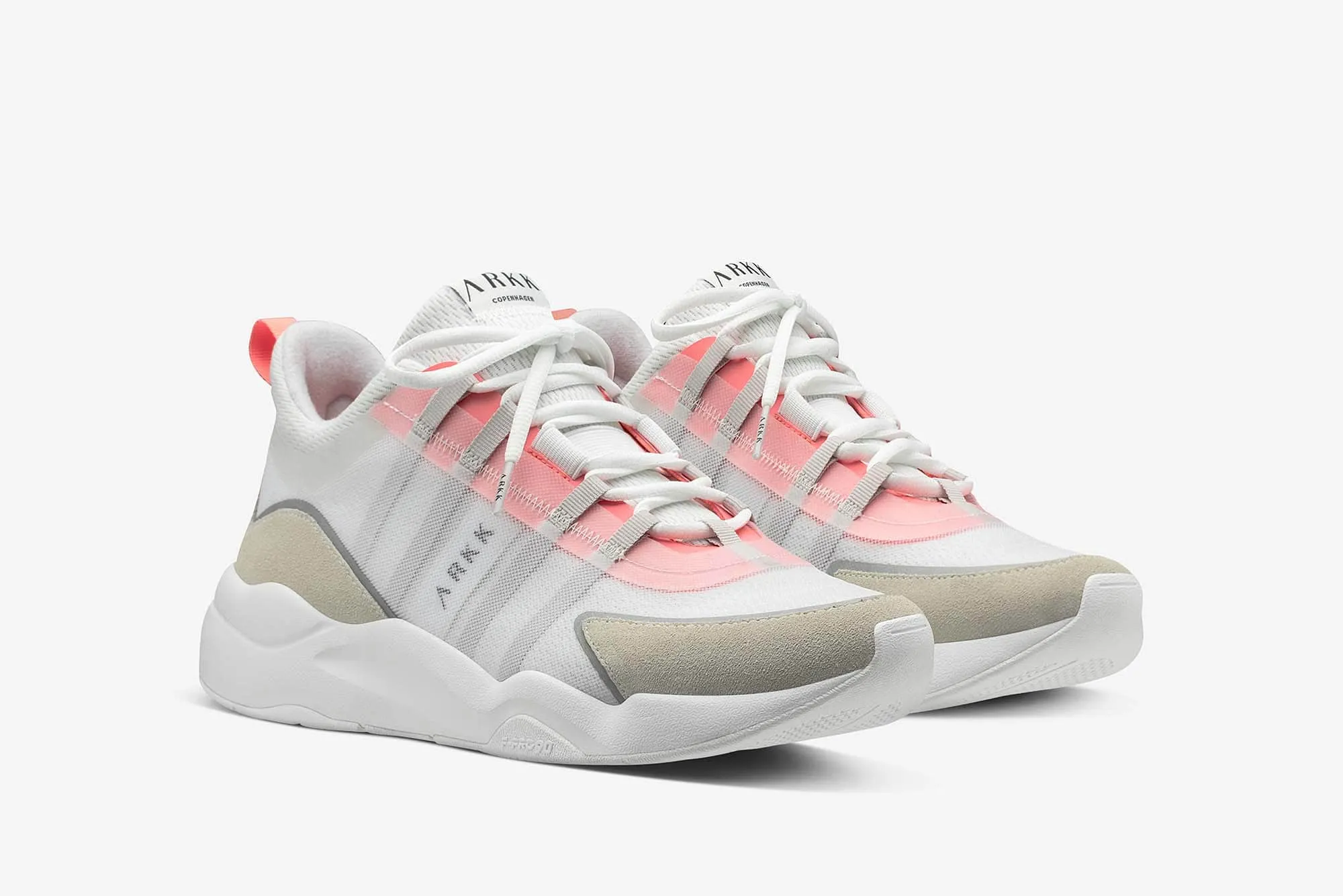Lyron Mesh F-PRO90 White Radiant Coral - Men