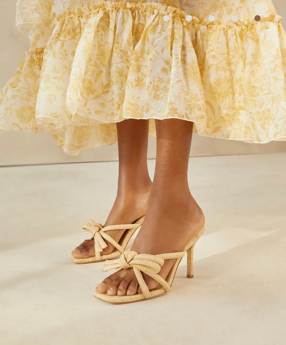 Margi Natural Bow Heel