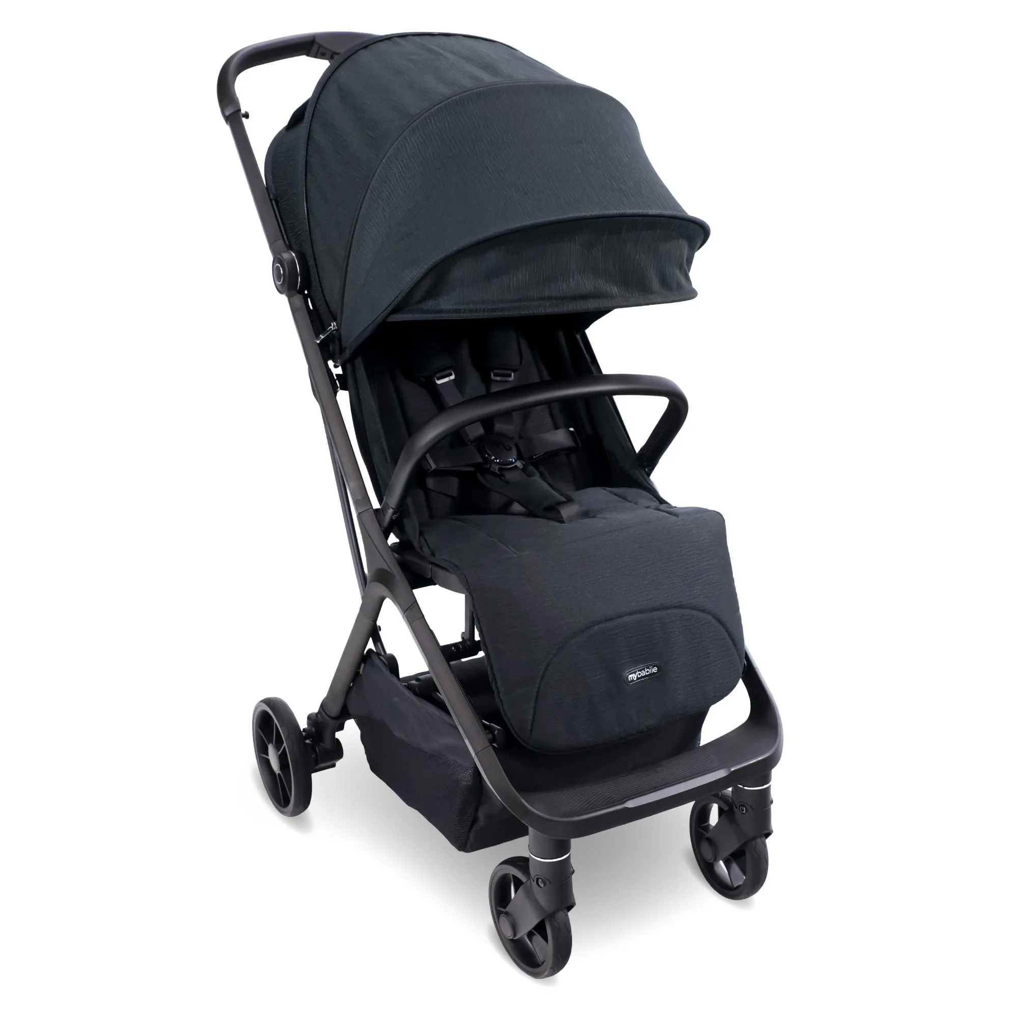 MBX7 Plus Auto-Fold Stroller - Black