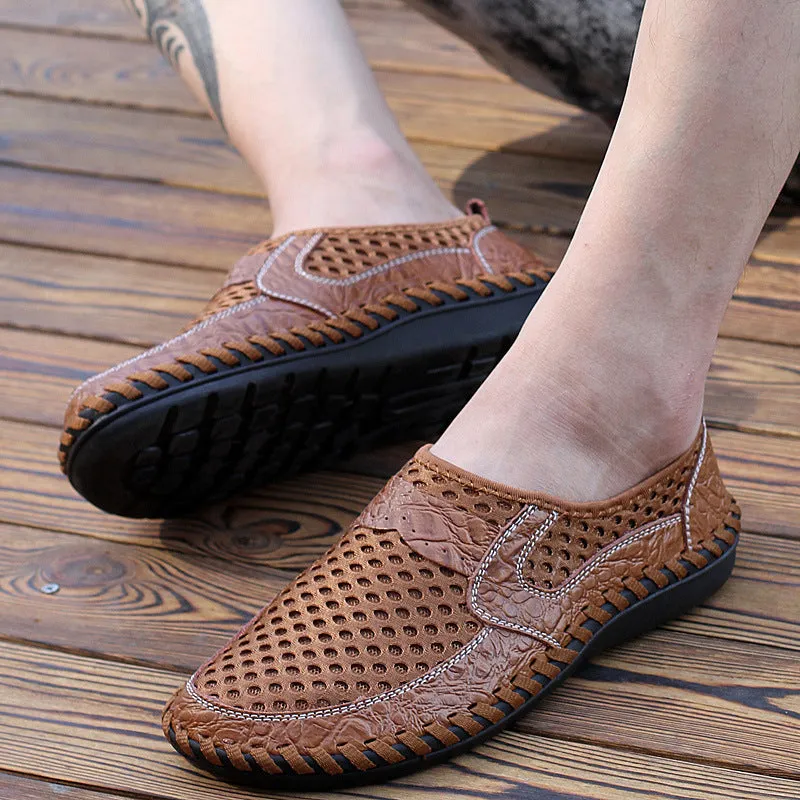 Mens Spring Summer Mesh Shoes