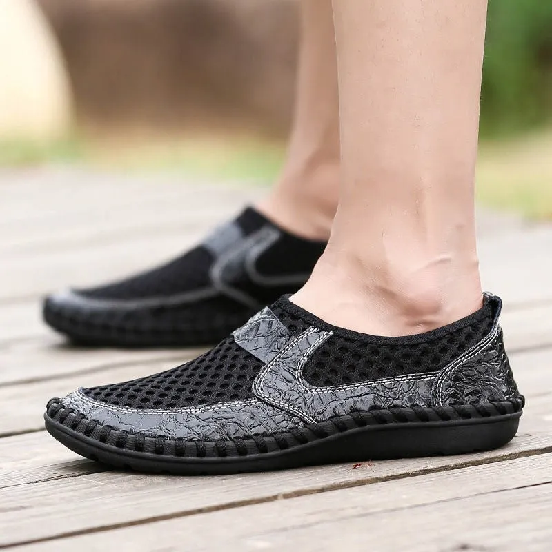 Mens Spring Summer Mesh Shoes