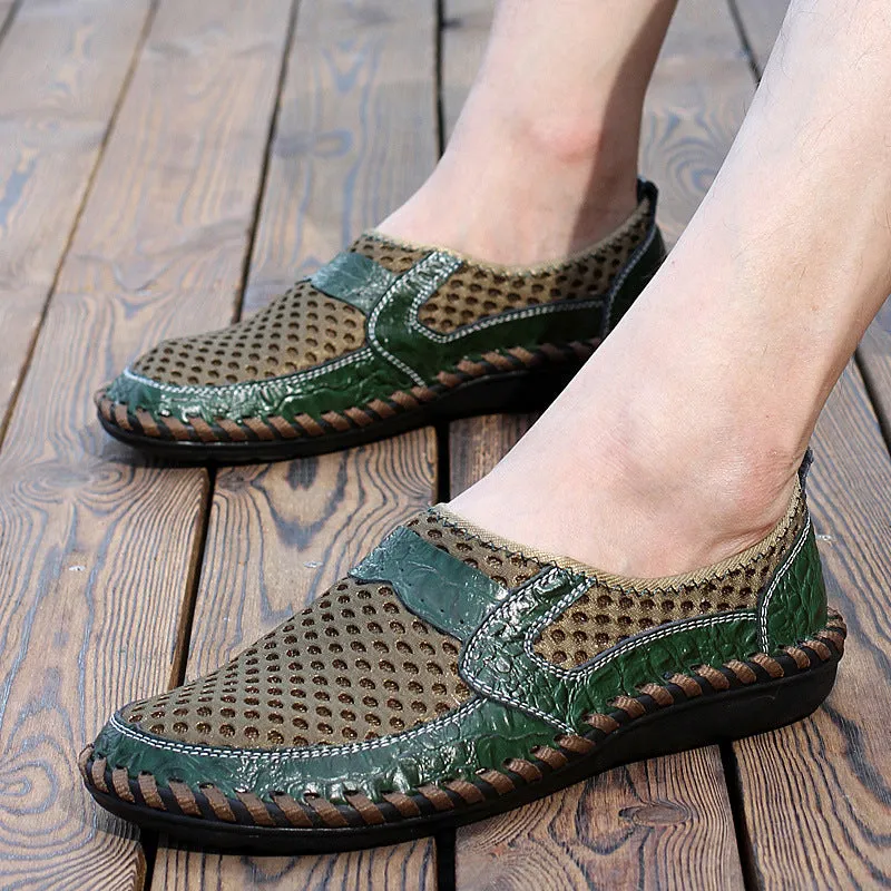 Mens Spring Summer Mesh Shoes