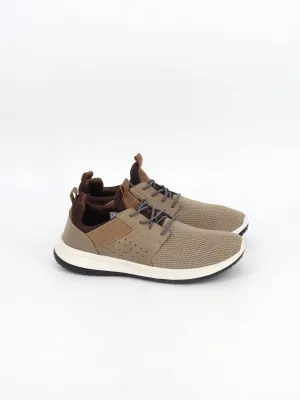 Men's Textured Sneakers,Beige
