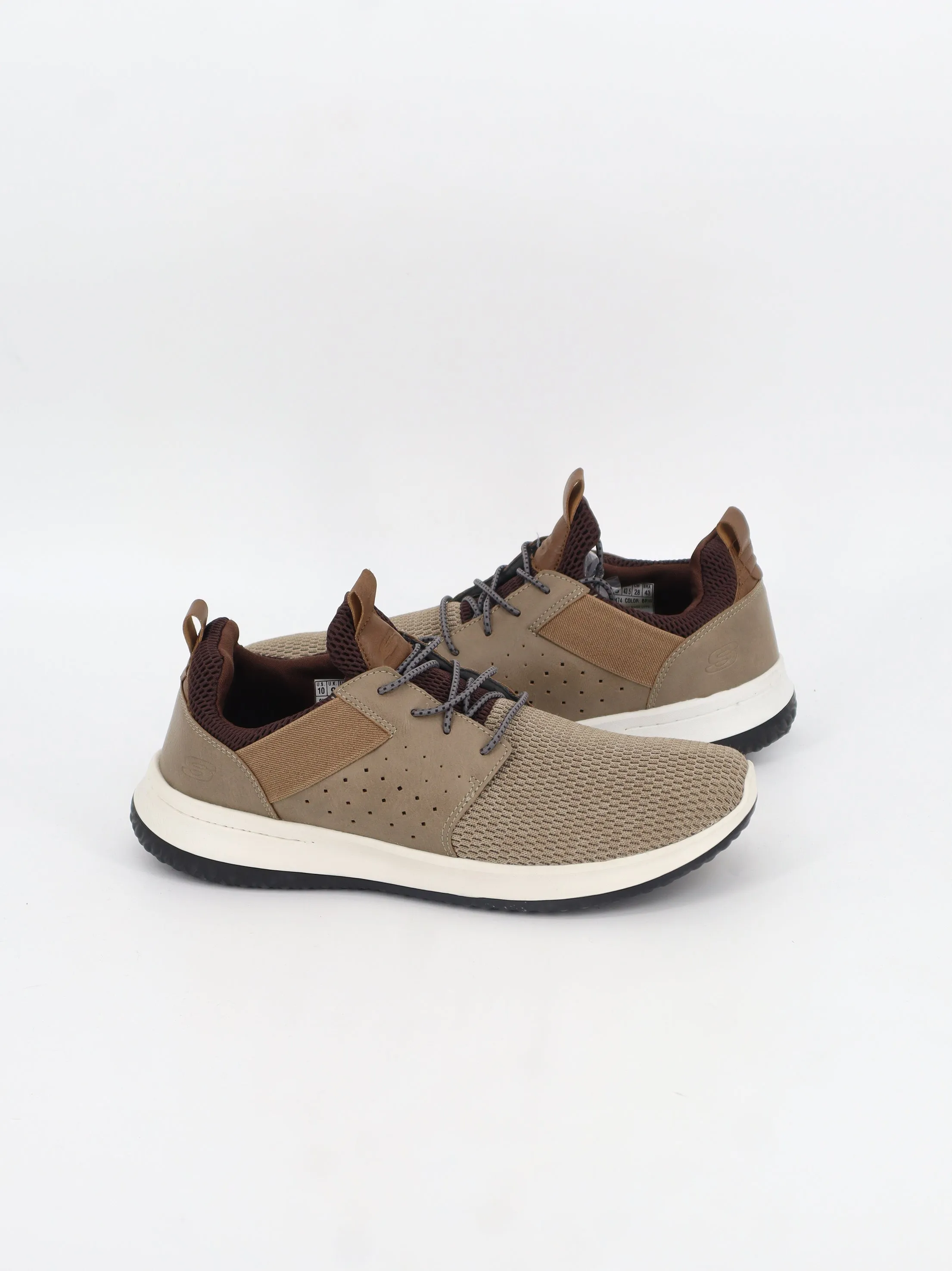 Men's Textured Sneakers,Beige