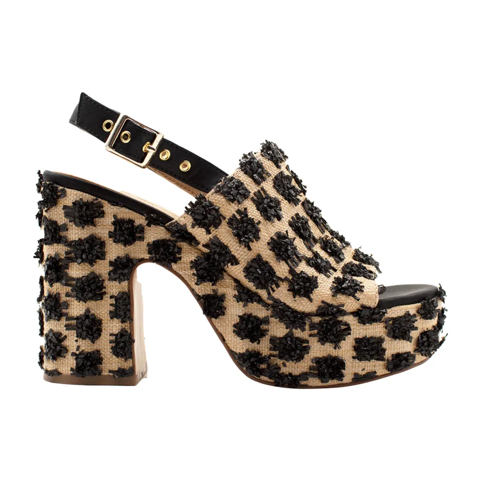 Missoula Raffia Platform Sandals