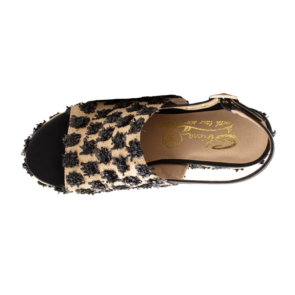 Missoula Raffia Platform Sandals