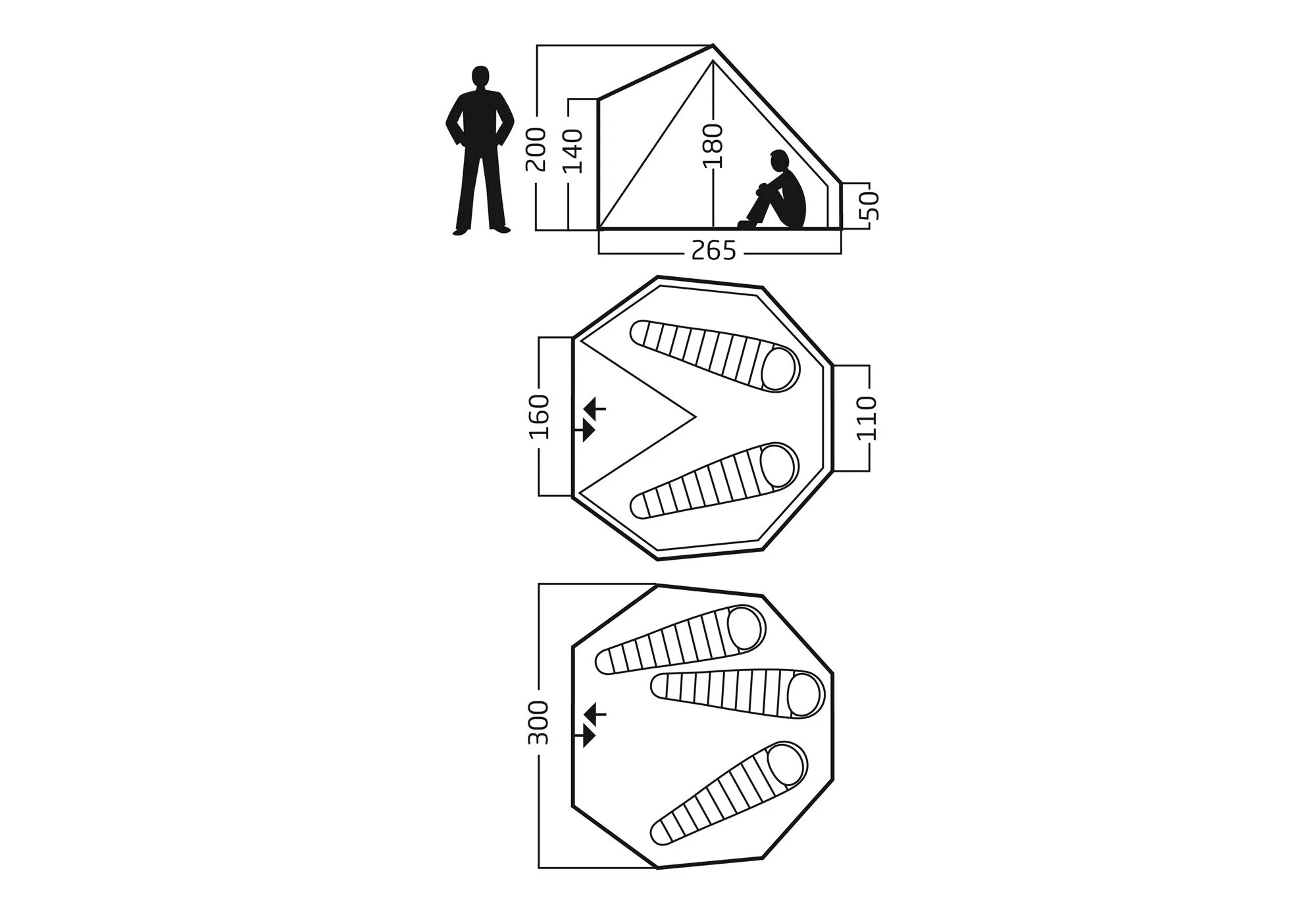 Nordisk Asgard 7.1 m² Denim Tent 屋式豪華帳篷