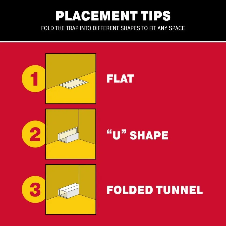 Patterned Baited Glue Boards