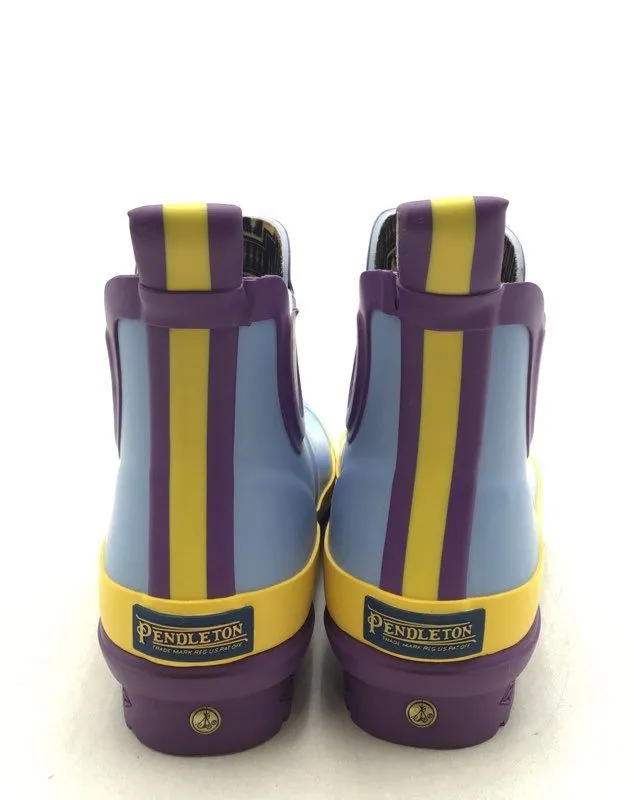 Pendleton Women's Blue Round Toe Waterproof Rain Boots - Size 6
