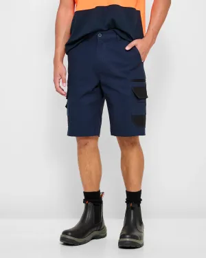popular  Work Performance Cargo Shorts - Graphite - Navy Blue