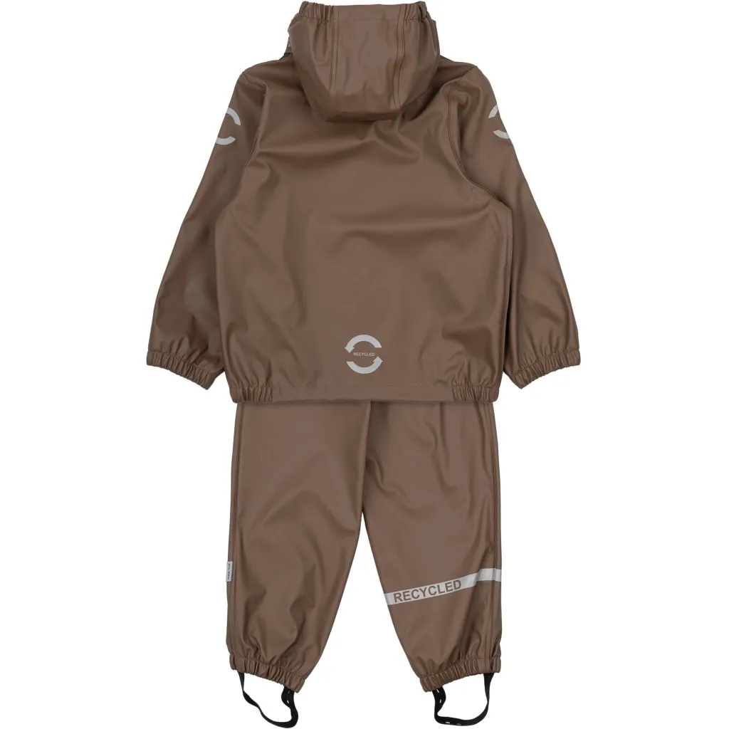 PU Rainwear (Regular pants) - Chocolate Chip