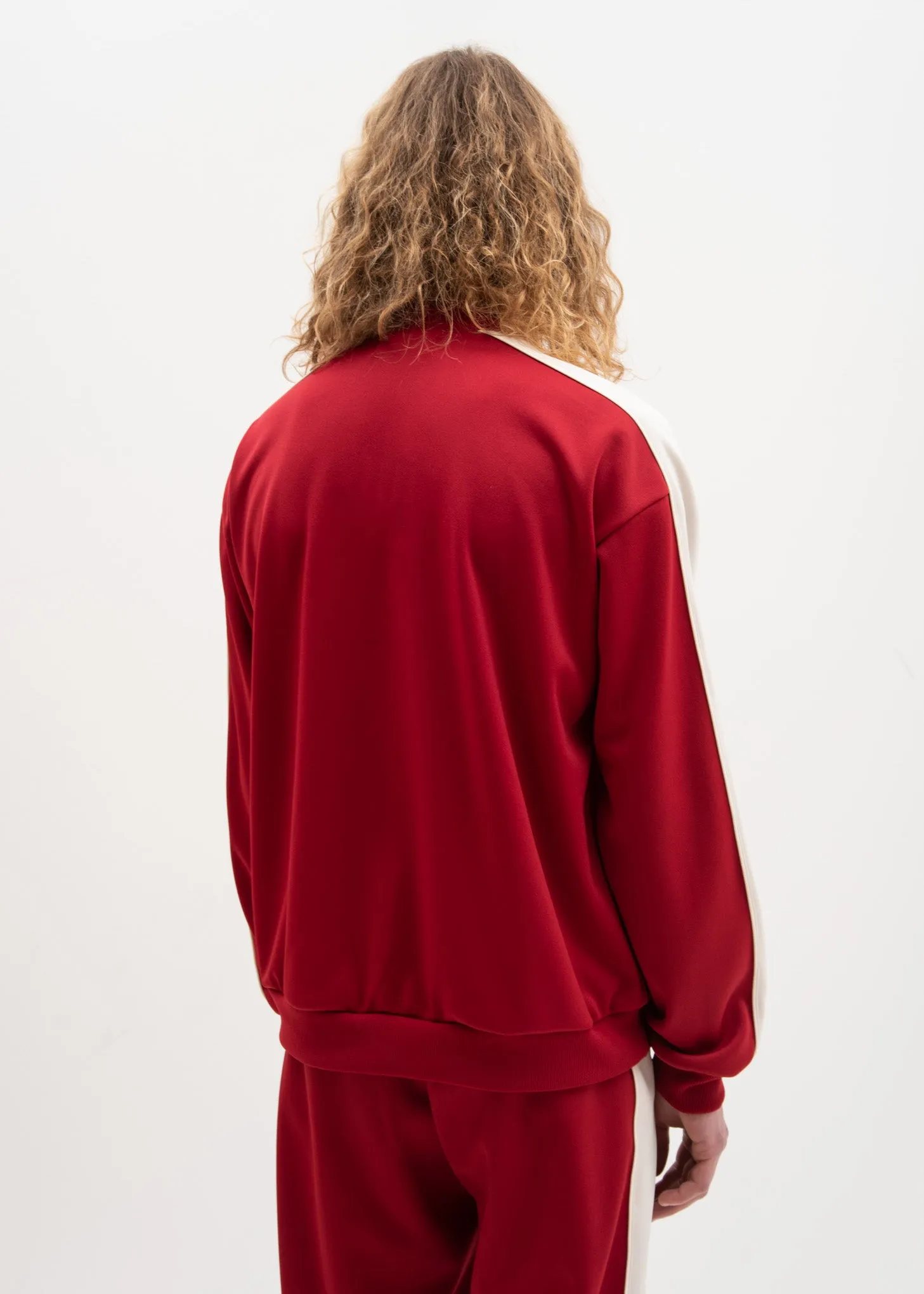 Red Waves Track Top