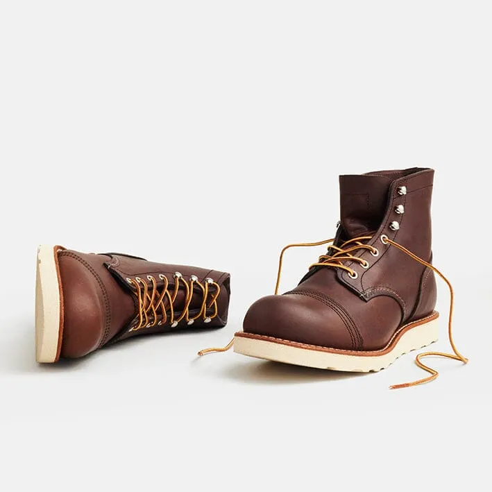 RED WING SHOES - Polacco 8088 - Iron Ranger - Amber