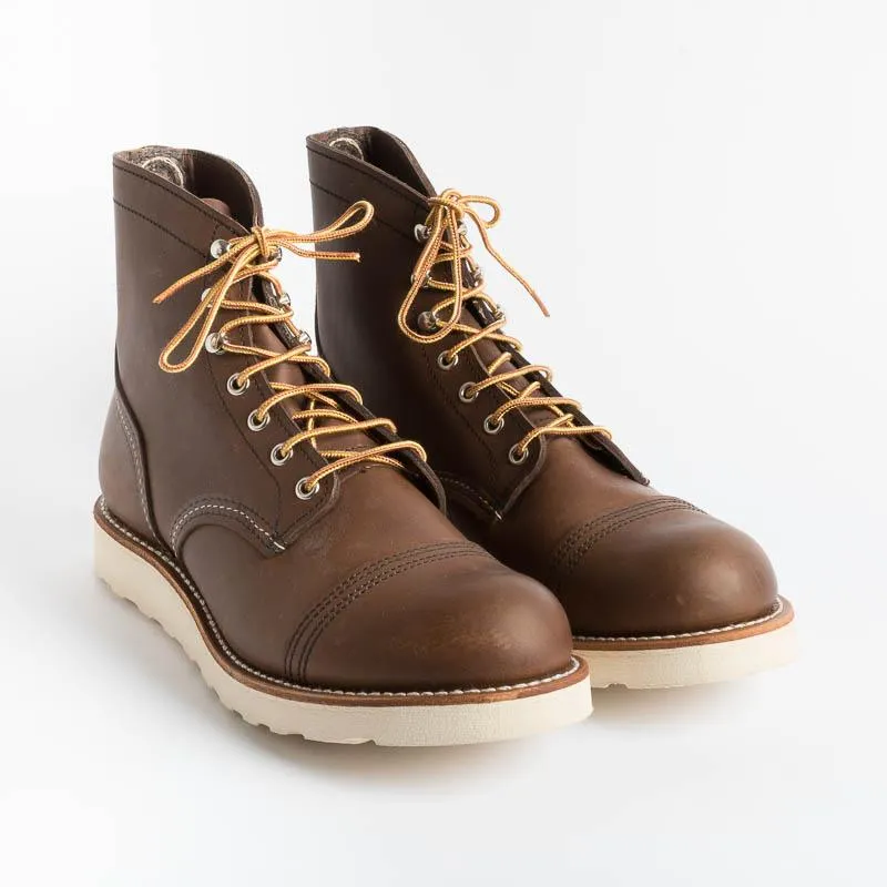 RED WING SHOES - Polacco 8088 - Iron Ranger - Amber
