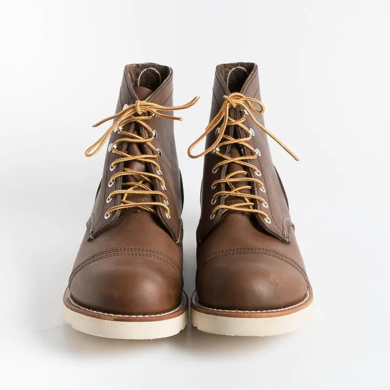 RED WING SHOES - Polacco 8088 - Iron Ranger - Amber
