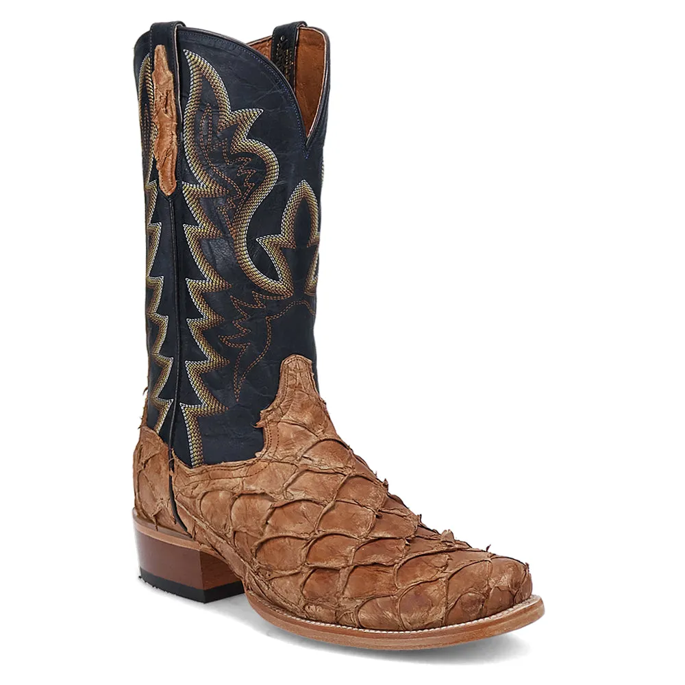 Riggs Pirarucu Square Toe Cowboy Boots