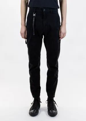 Sateen Curve Leg Track Pant