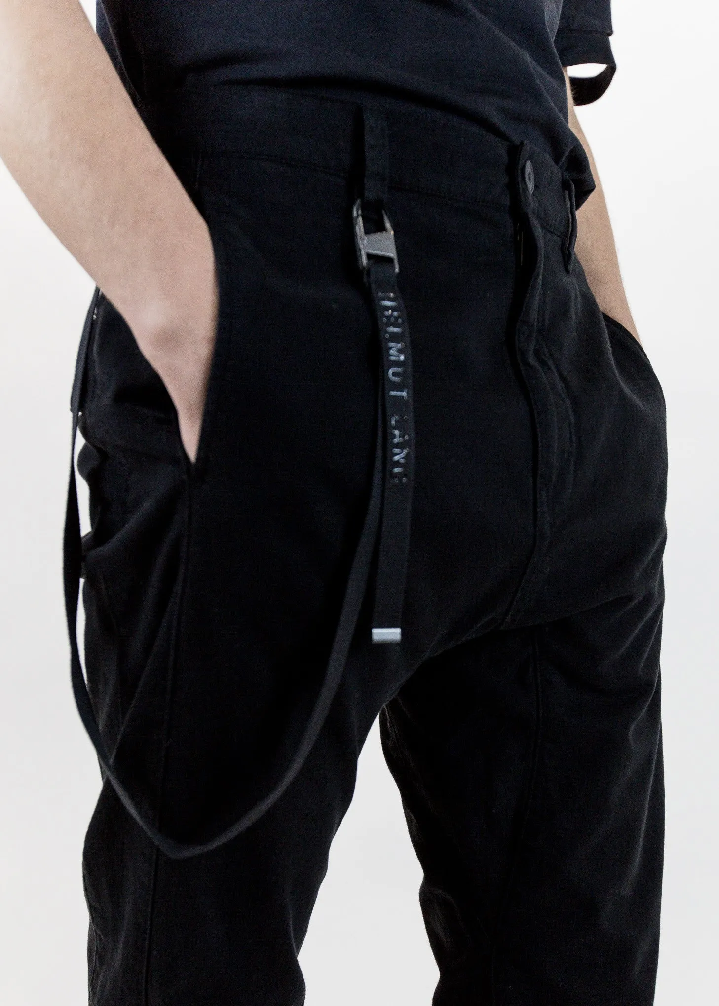 Sateen Curve Leg Track Pant