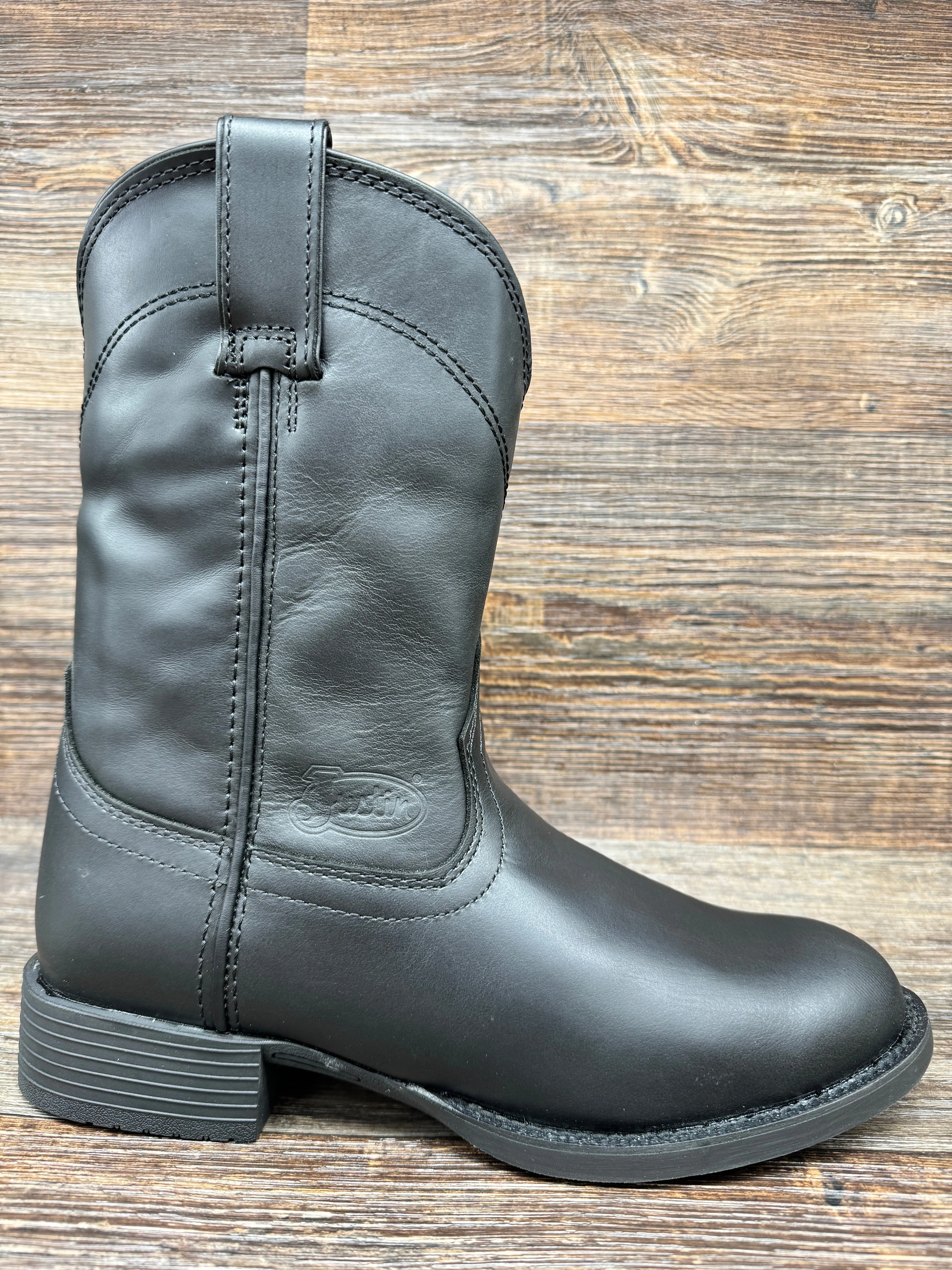 SE7500 Men's Kilgore Jet Black Roper by Justin