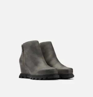 Sorel Joan of Arctic Wedge III Zip Quarry Black Women's