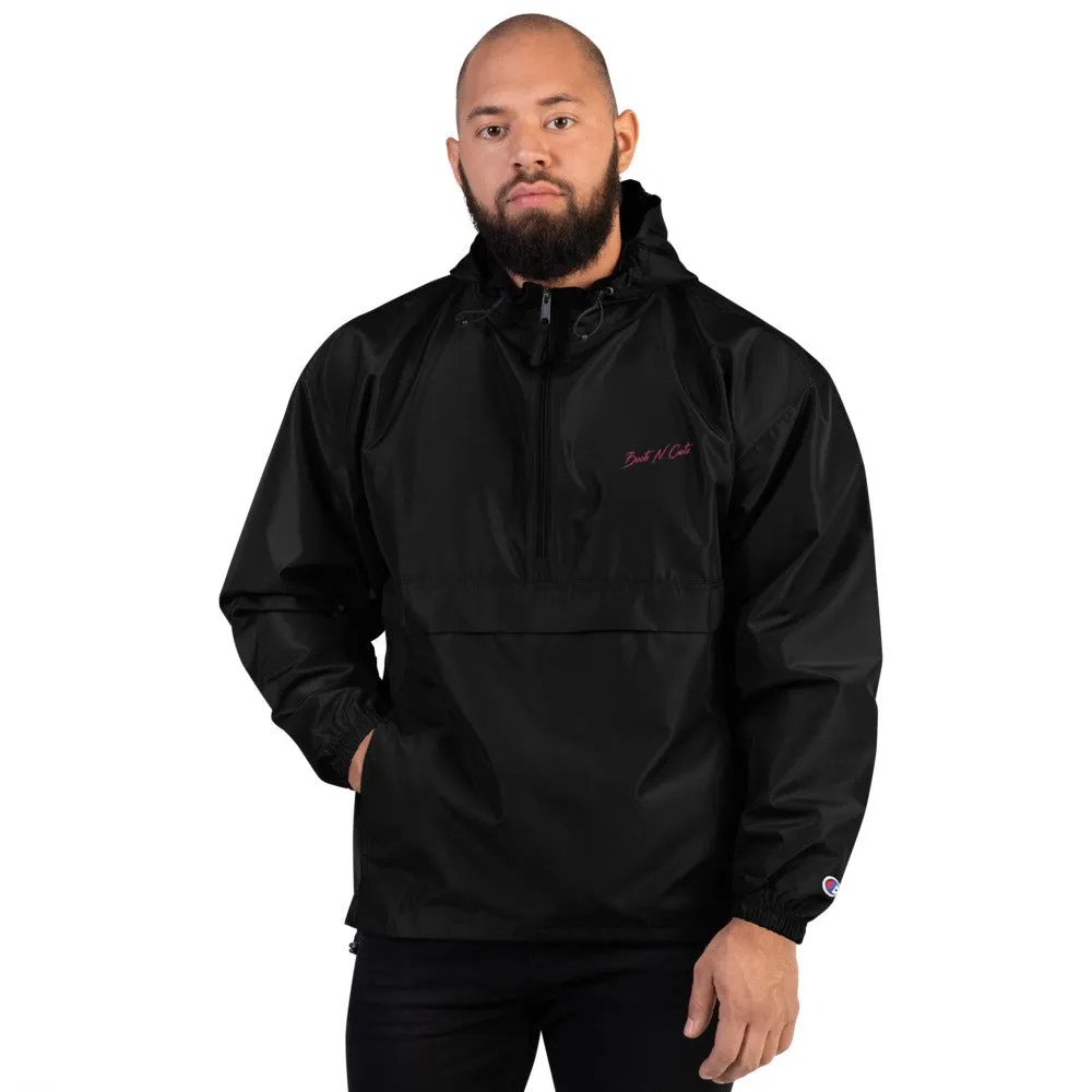 TBO x Boots N Catz x Champion Limited Edition Embroidered Packable Jacket/Windbreaker