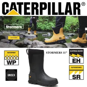 UNISEX STORMERS 11" BOOT - WATERPROOF | BLACK  | CATERPILLAR | P724105