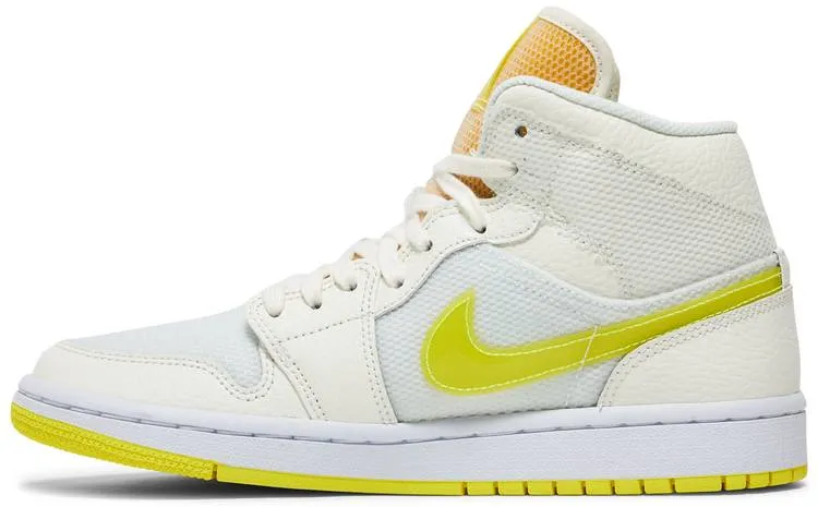 Wmns Air Jordan 1 Mid SE 'Voltage Yellow'
