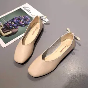 Women Shoes Bowknot Soft Casual Flats