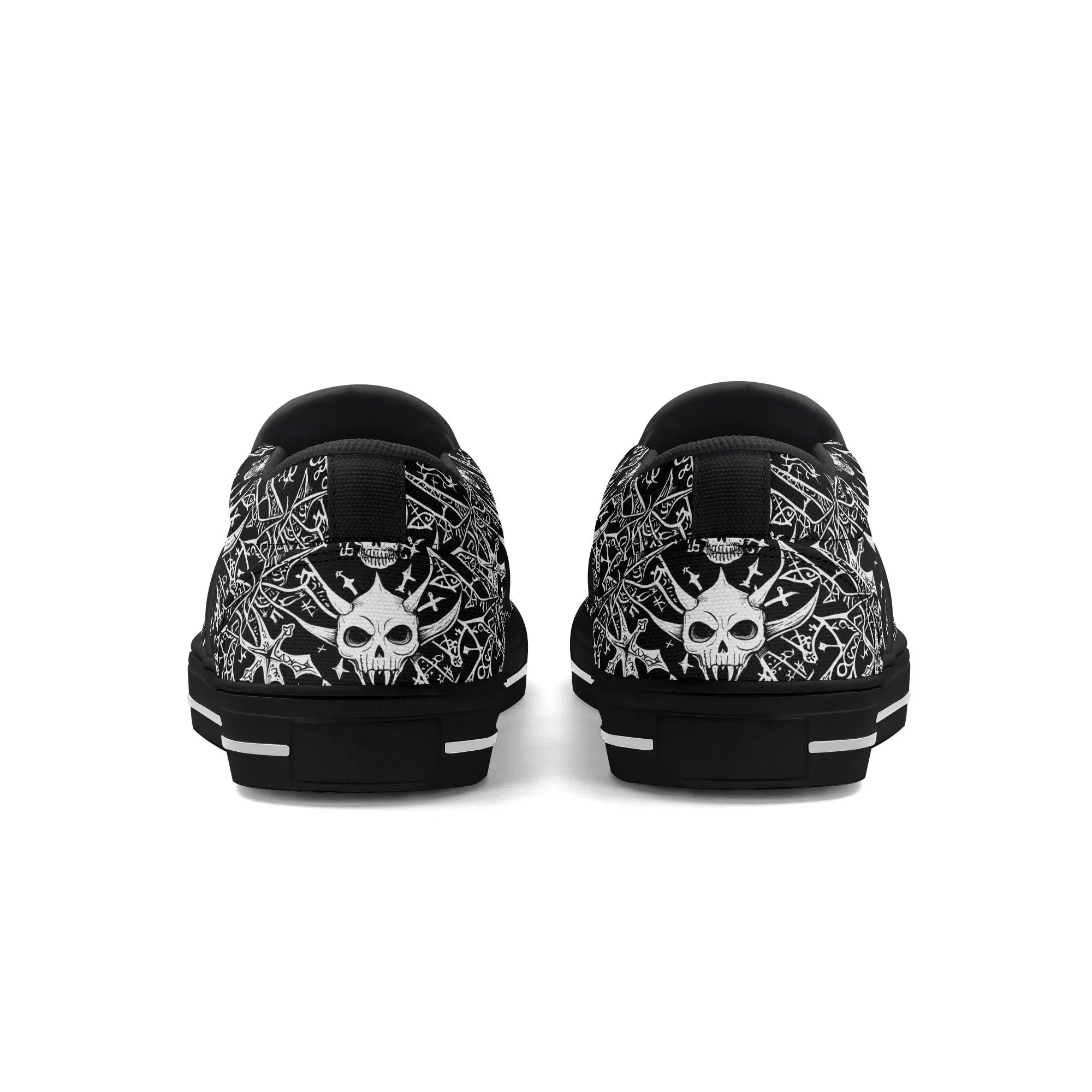 Womens Little Devils Rubber Slip On Shoes