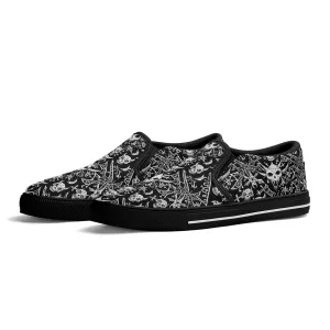 Womens Little Devils Rubber Slip On Shoes