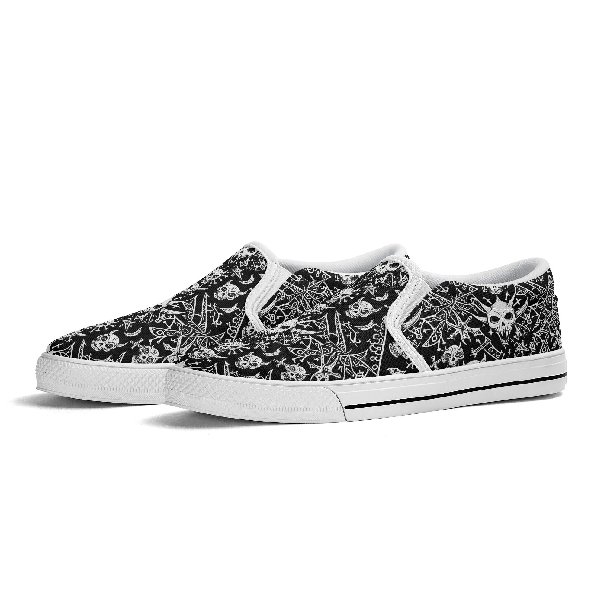 Womens Little Devils Rubber Slip On Shoes