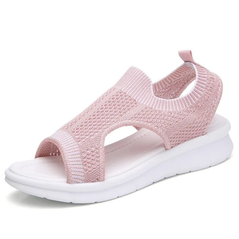 Women's shoes with flying wedges