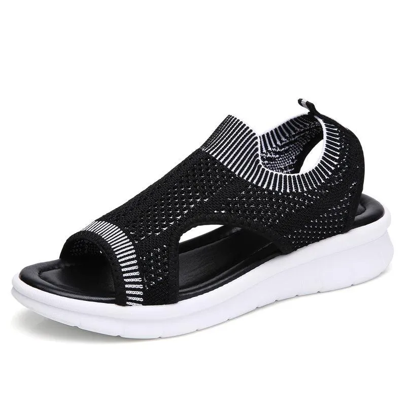 Women's shoes with flying wedges