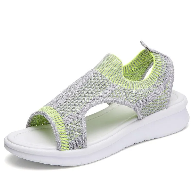 Women's shoes with flying wedges