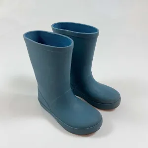 Zara petrol blue rain boots 26