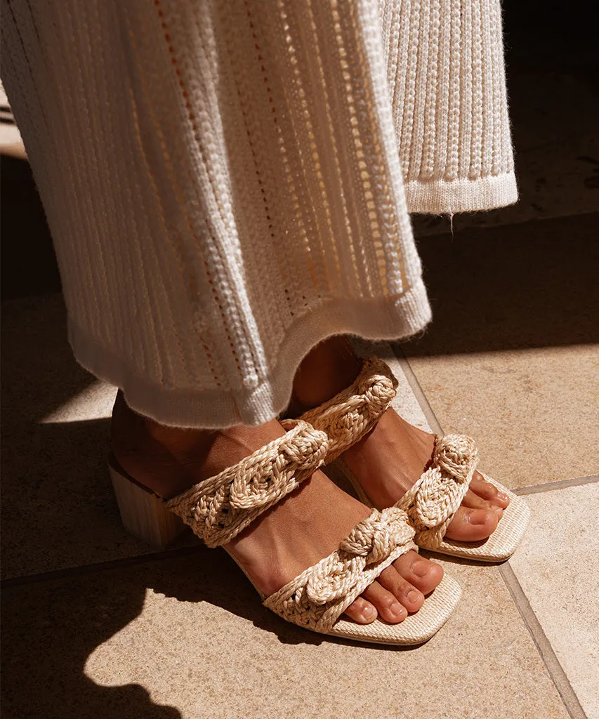 Zemmie Raffia Sandals