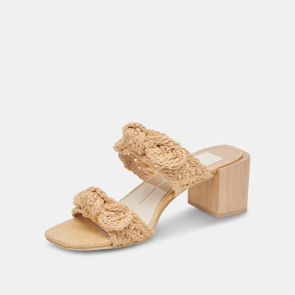 Zemmie Raffia Sandals